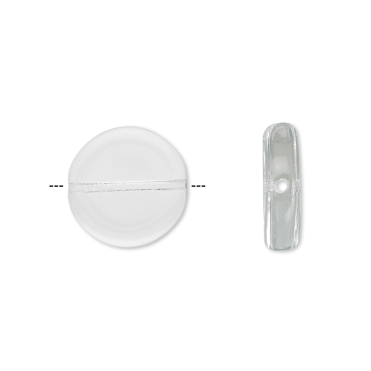 CLEAR COIN BEADS