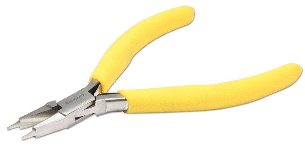 BeadSmith Extra-Fine Tapered Flat-Nose Pliers with 1mm Tip