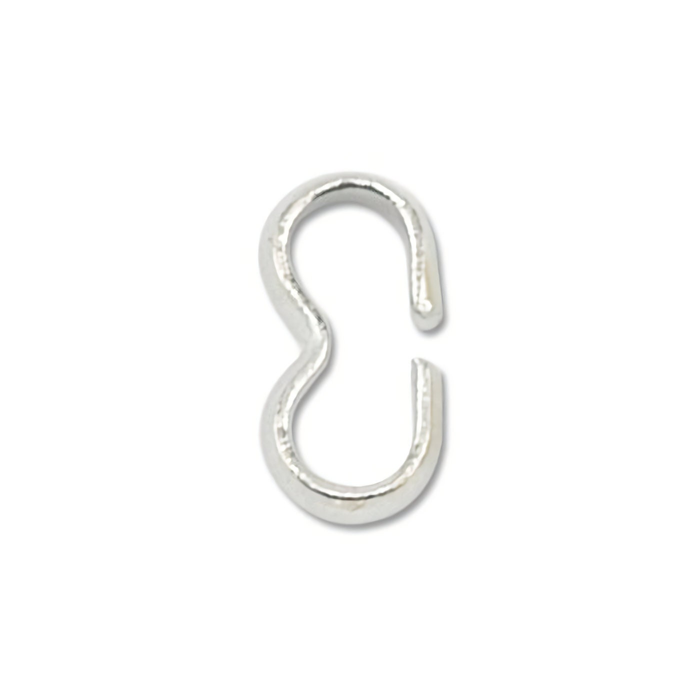 Beadalon Silver Plated Figure-8 Quick Link Connectors 3x6mm — 65 pcs (Small)