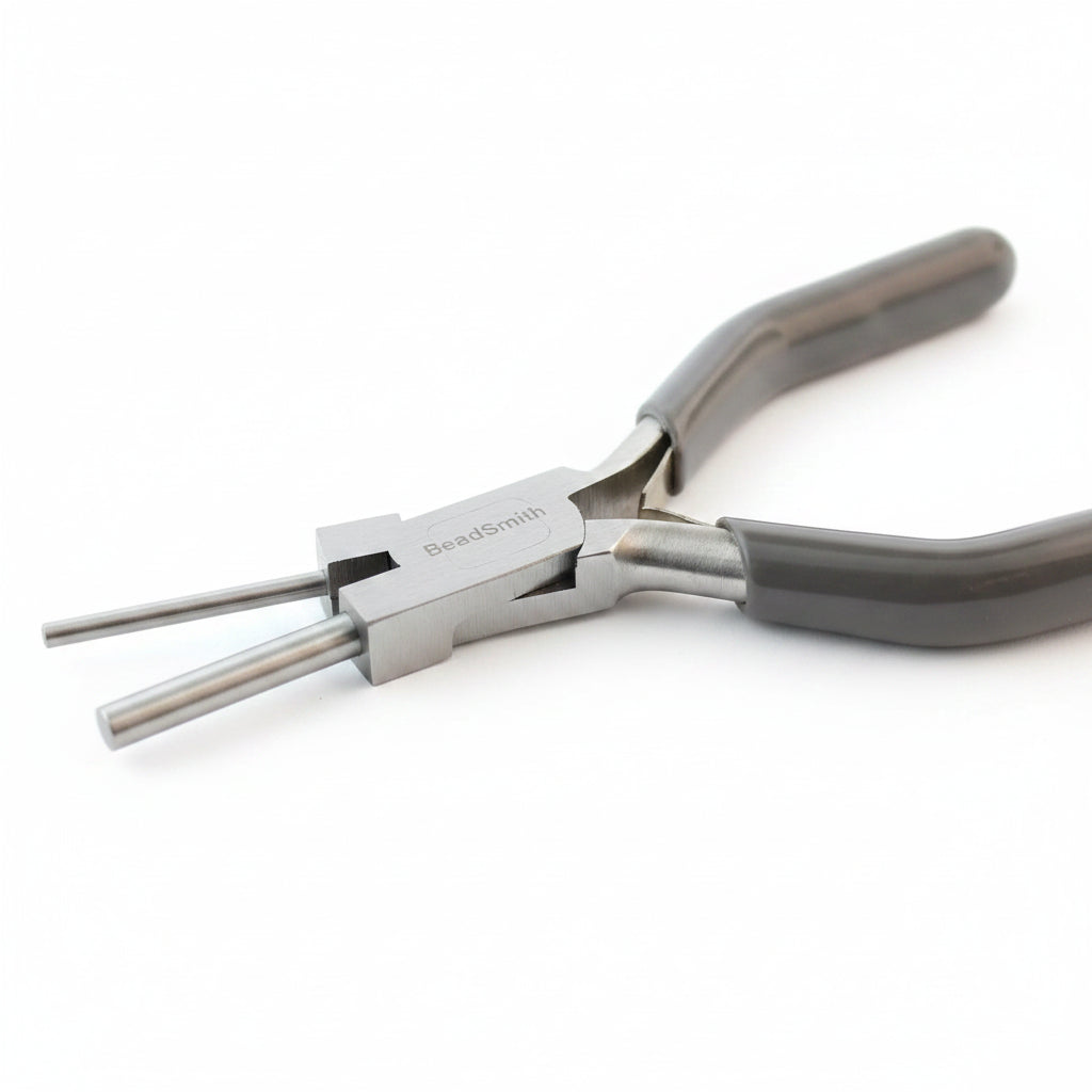 Beadsmith Bail Making & Wire Coiling Pliers, 1.5mm & 2mm