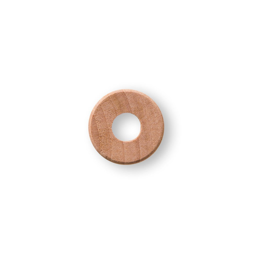 Wood Washer Discs, Birch Hardwood, 1 inch, 24 pcs