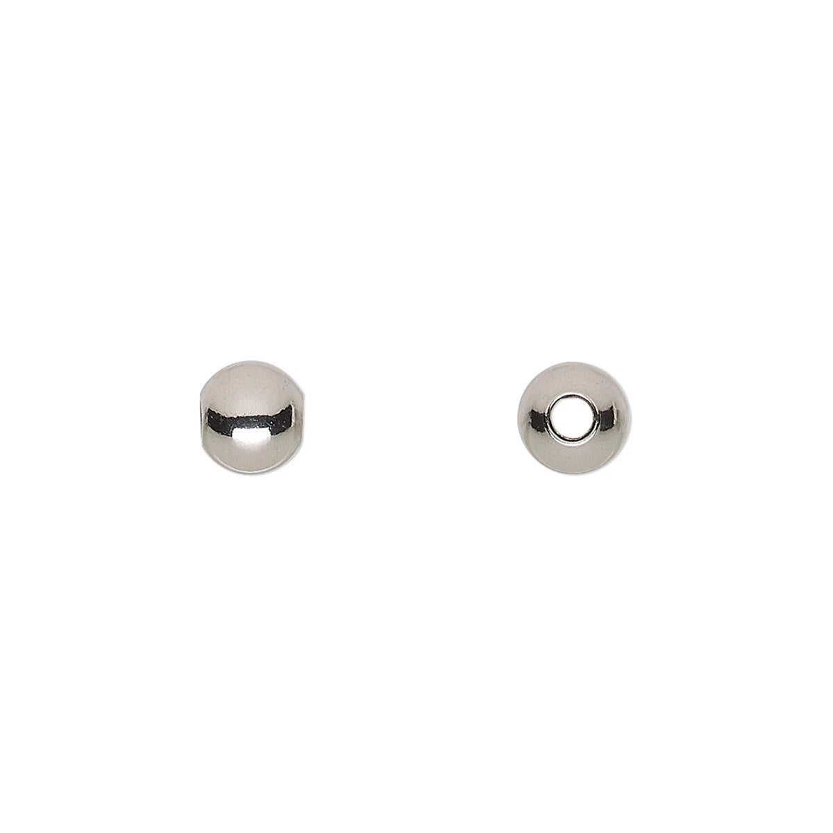 Stainless Steel 6mm Smooth Round Beads