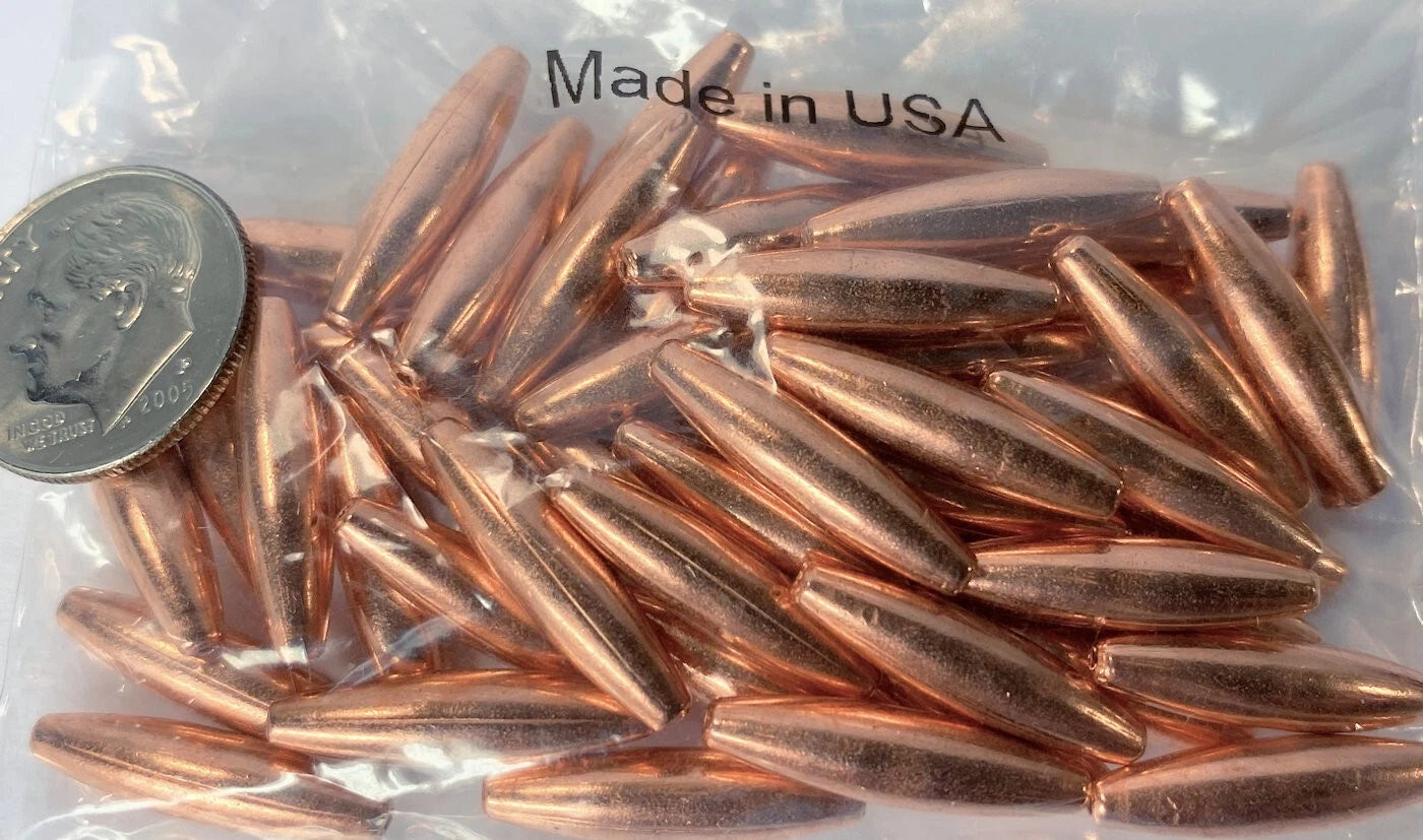 Solid Copper Smooth Oval Beads, 19x4.5mm, 50 pcs