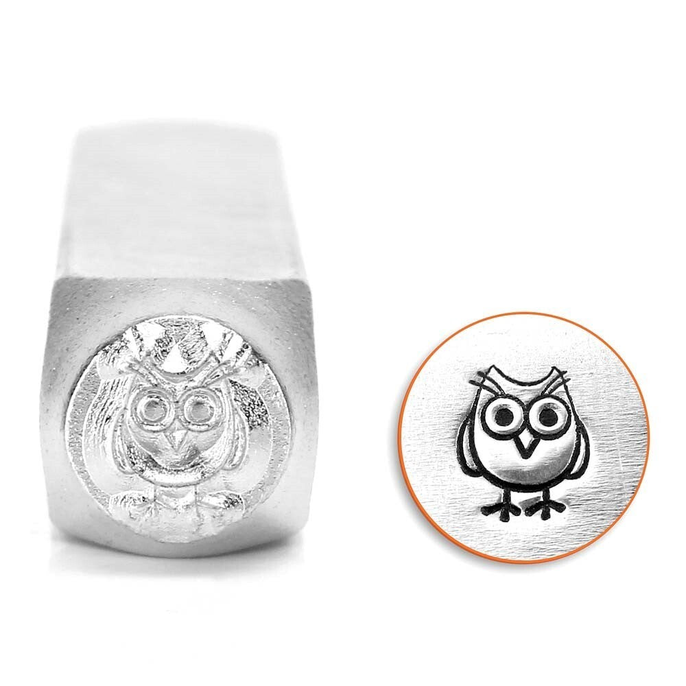 ImpressArt Hootie Owl Metal Stamp 6mm