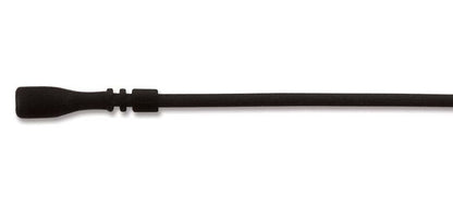 Black Silicone Rubber Necklace Cord 18" with Locking Clasp 2mm — Pack of 4