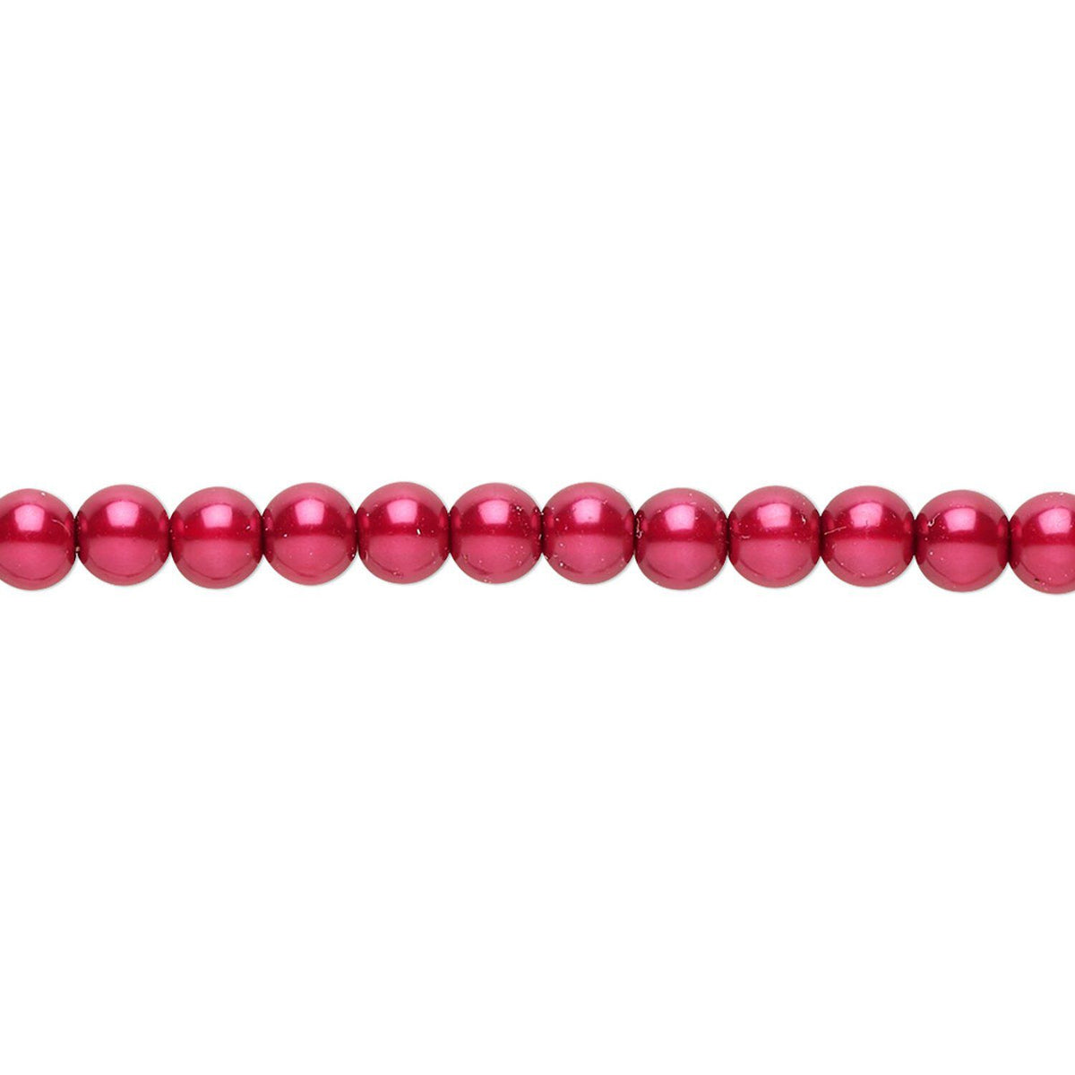 RED PEARL BEADS