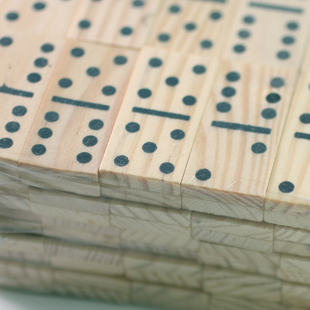 wood dominoes