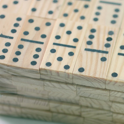wood dominoes
