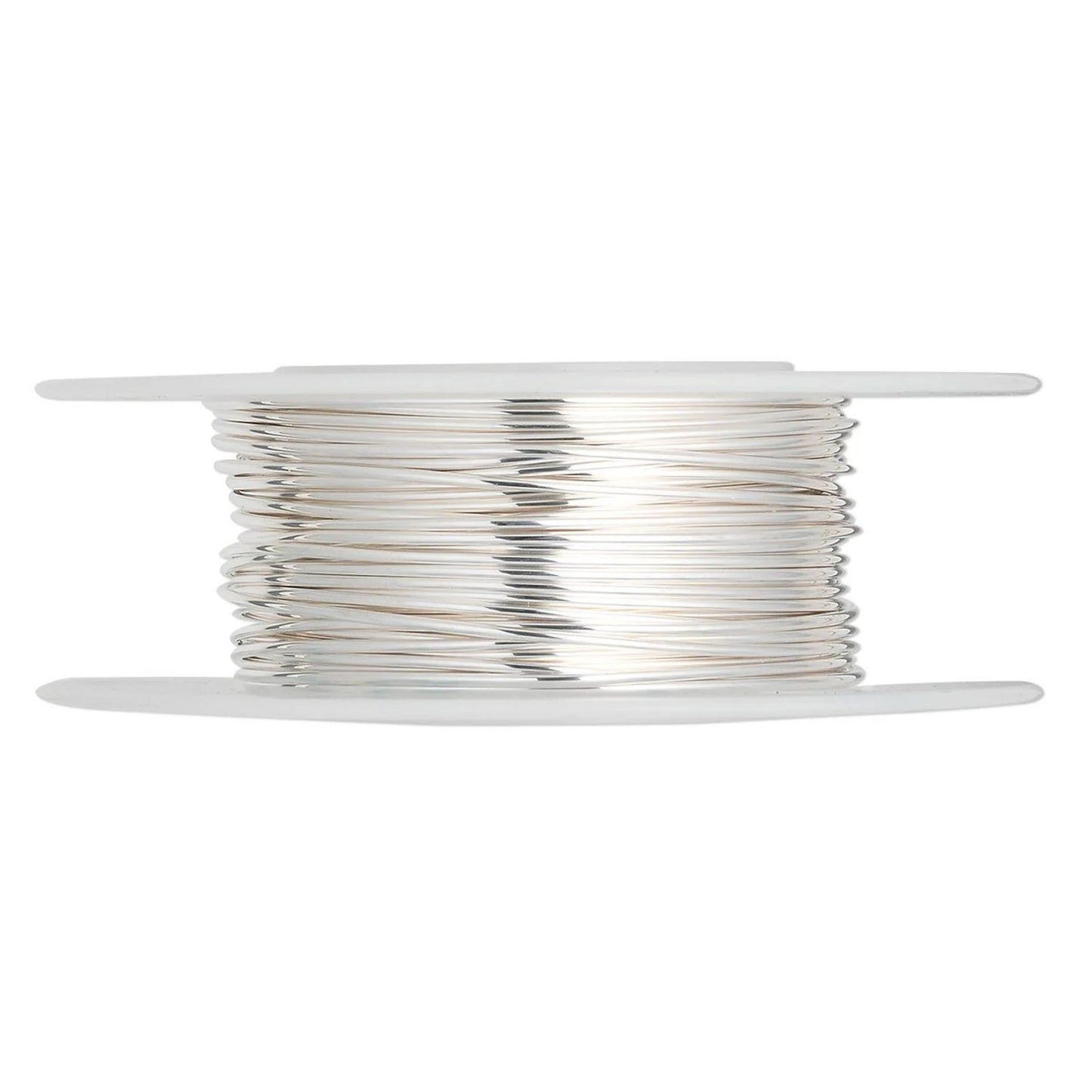 Sterling Silver Round Wire, 21 Gauge (0.72mm), Half Hard, 5 Feet
