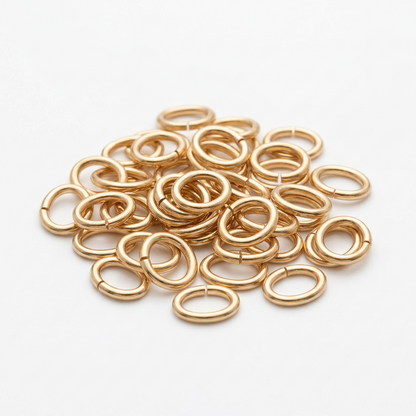 GOLD OVAL JUMP RINGS