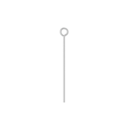 A single thin metal tool with a small looped end, shown vertically on a plain white background.