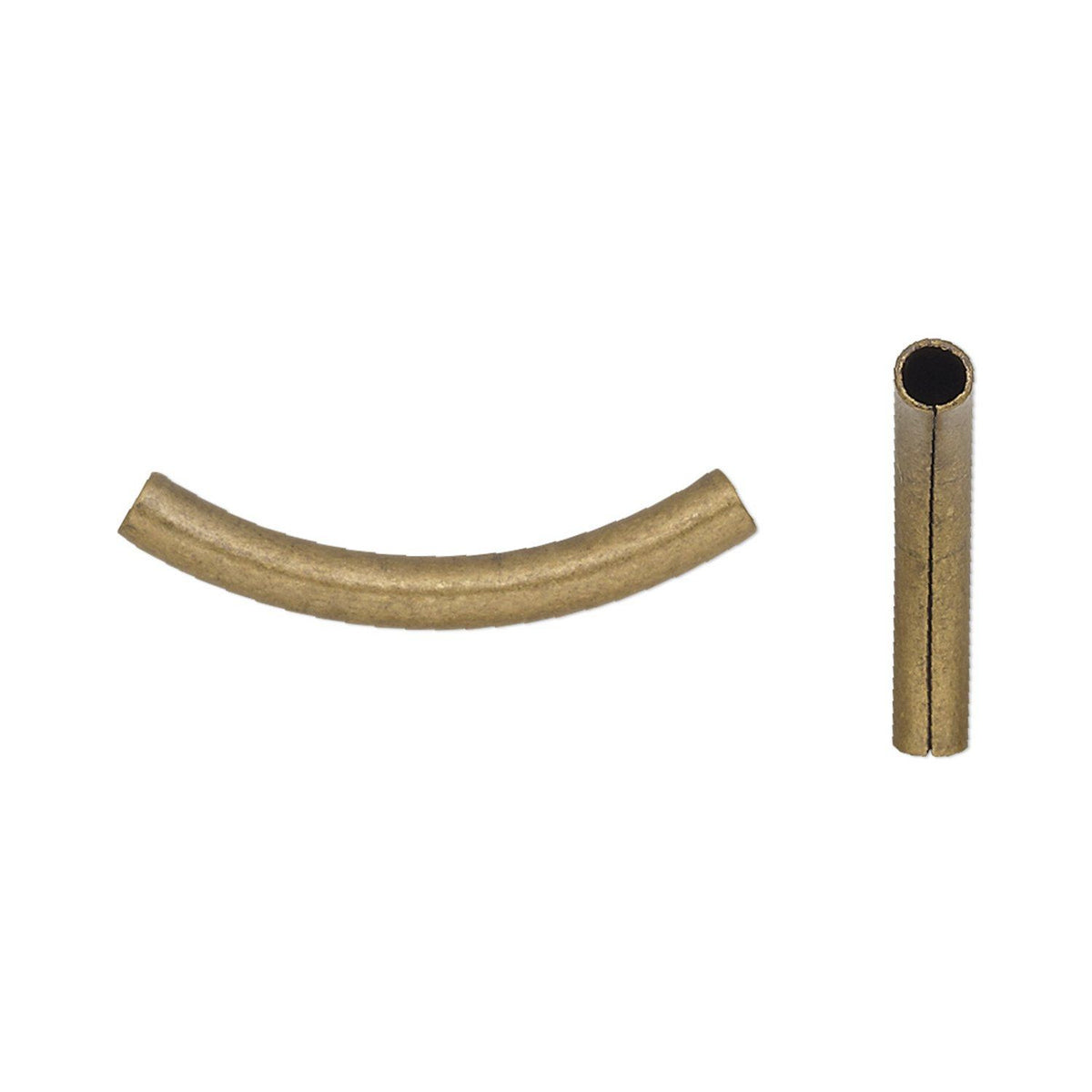 ANT GOLD TUBE BEADS