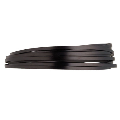 black flat wire