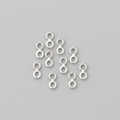 10 SILVER 2 RINGS on a plain white background.