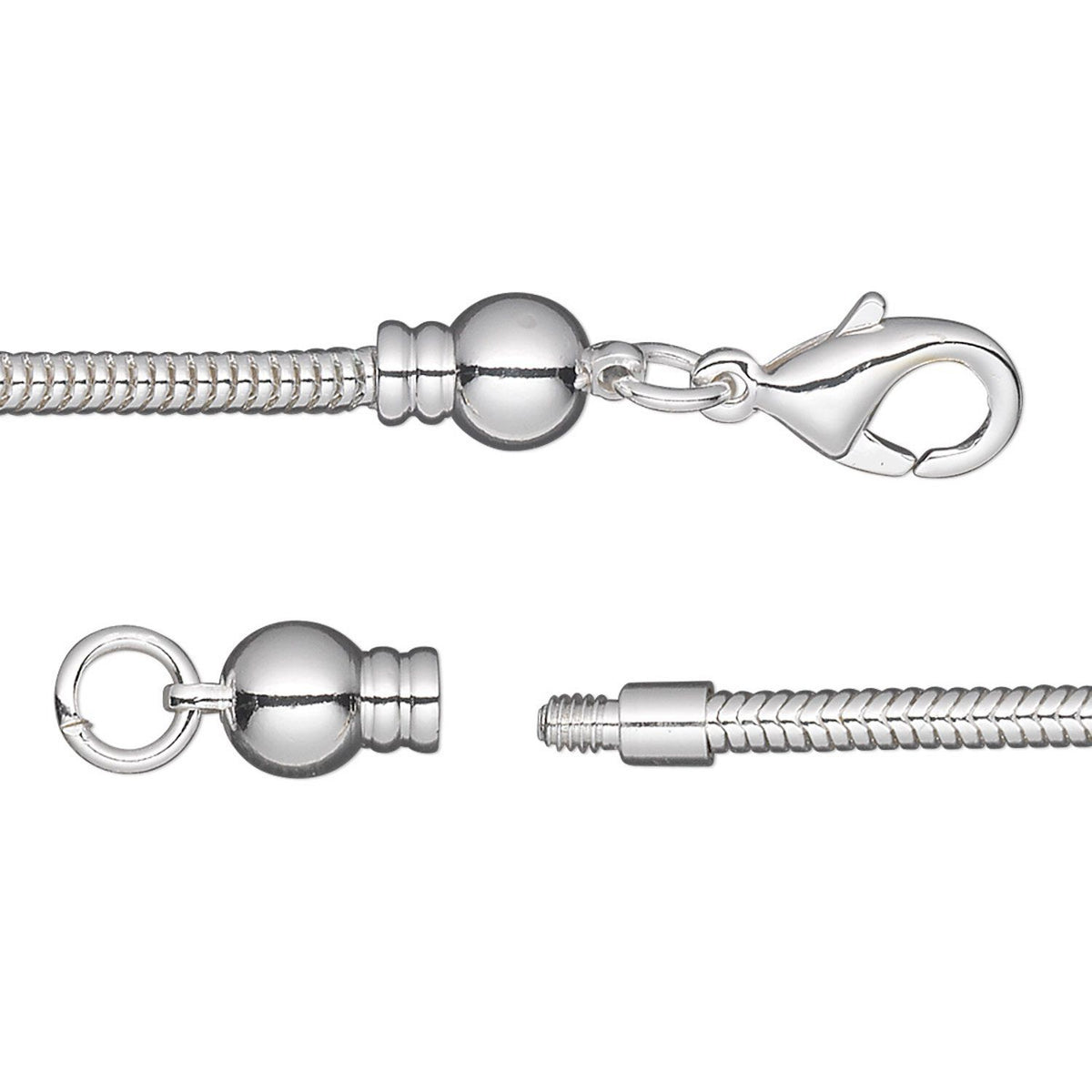 silver necklace Dione