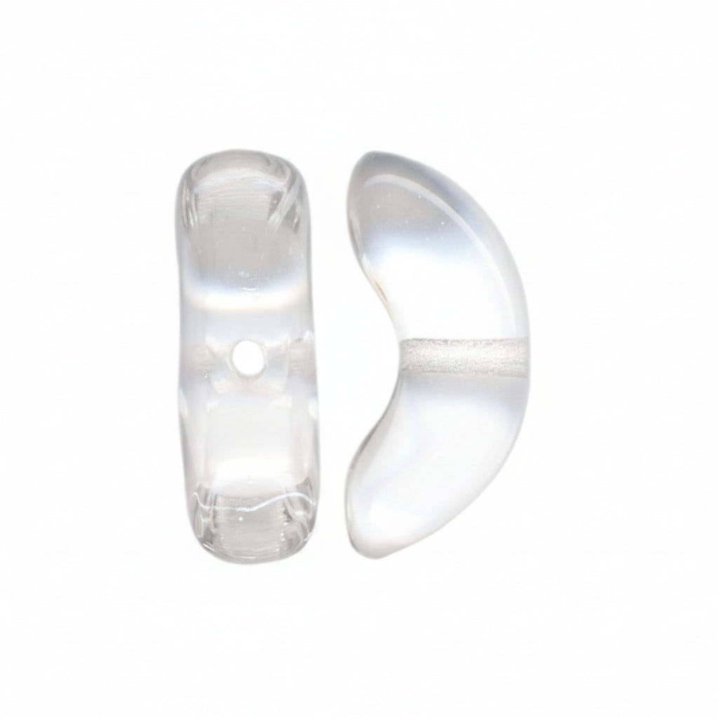 clear wing glass beads
