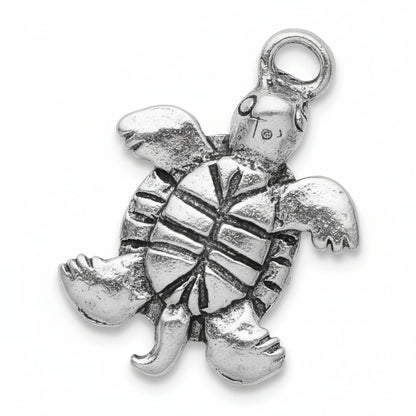 back of turtle charm
