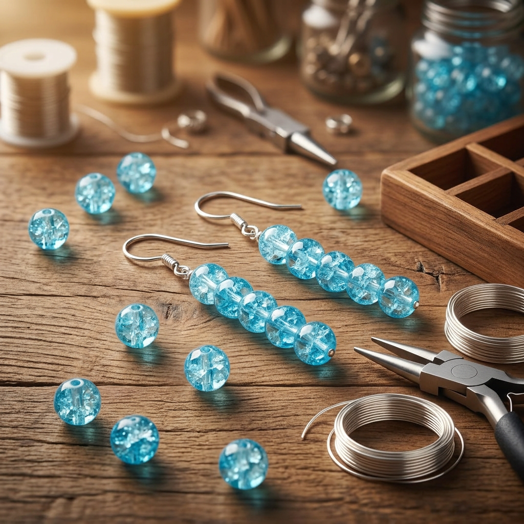 BLUE BEADS