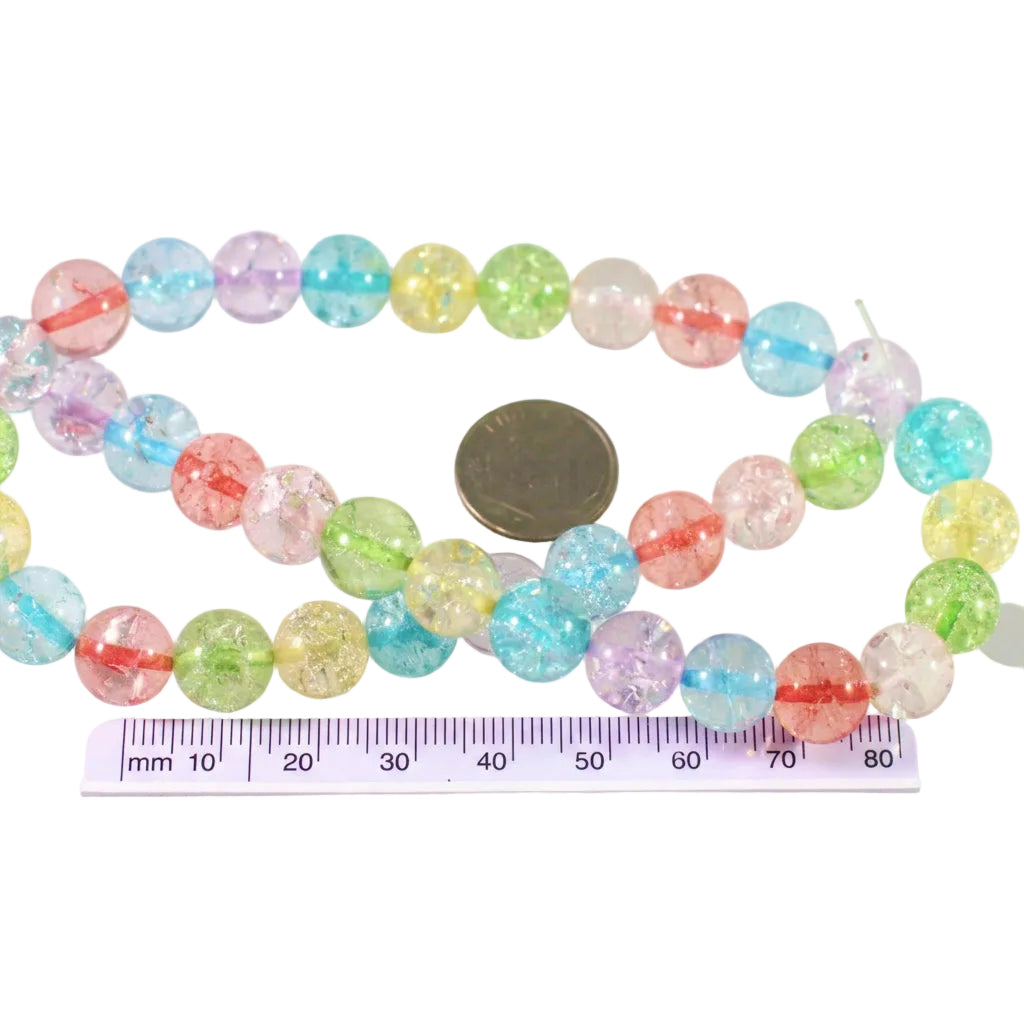 PASTEL GLASS BEADS