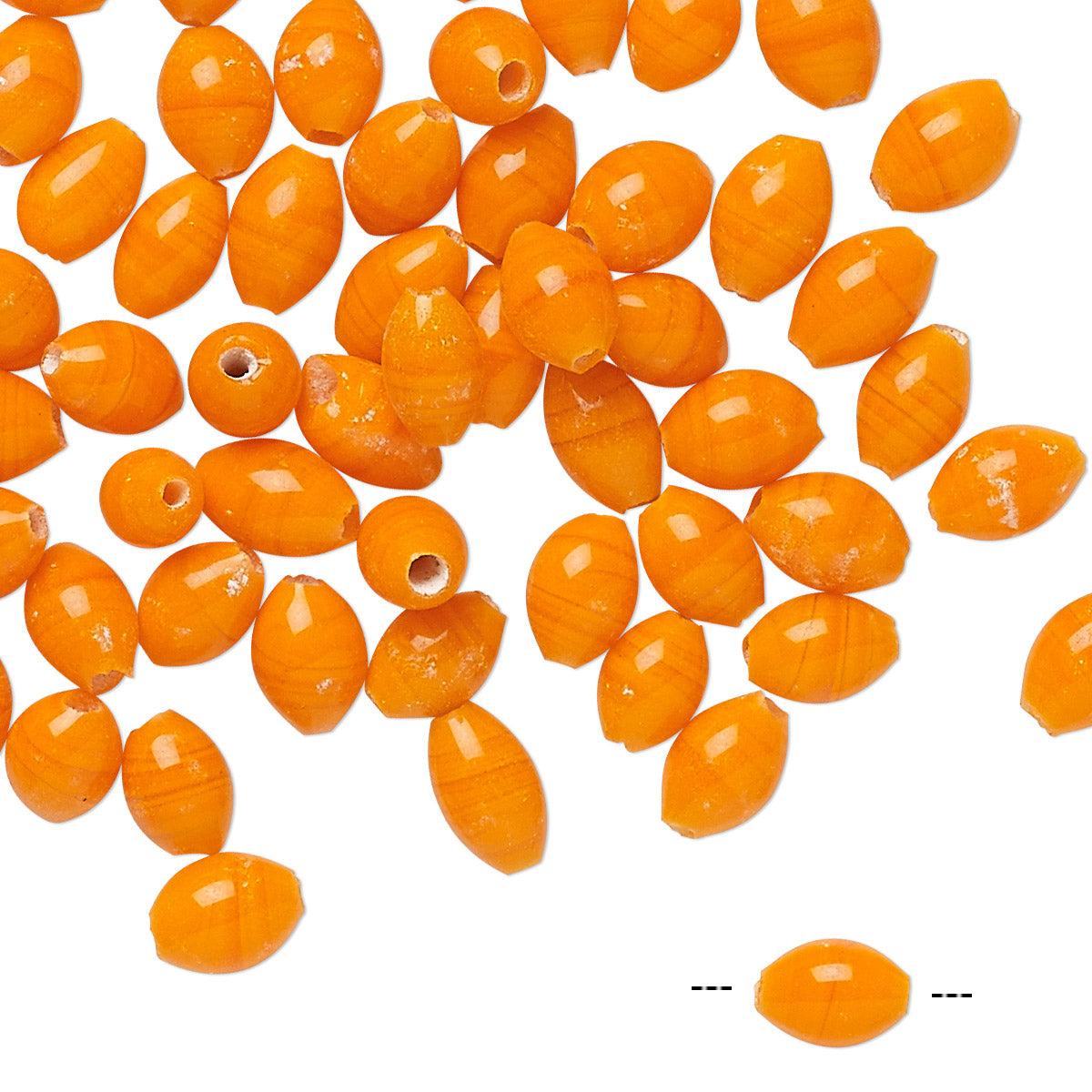 orange beads
