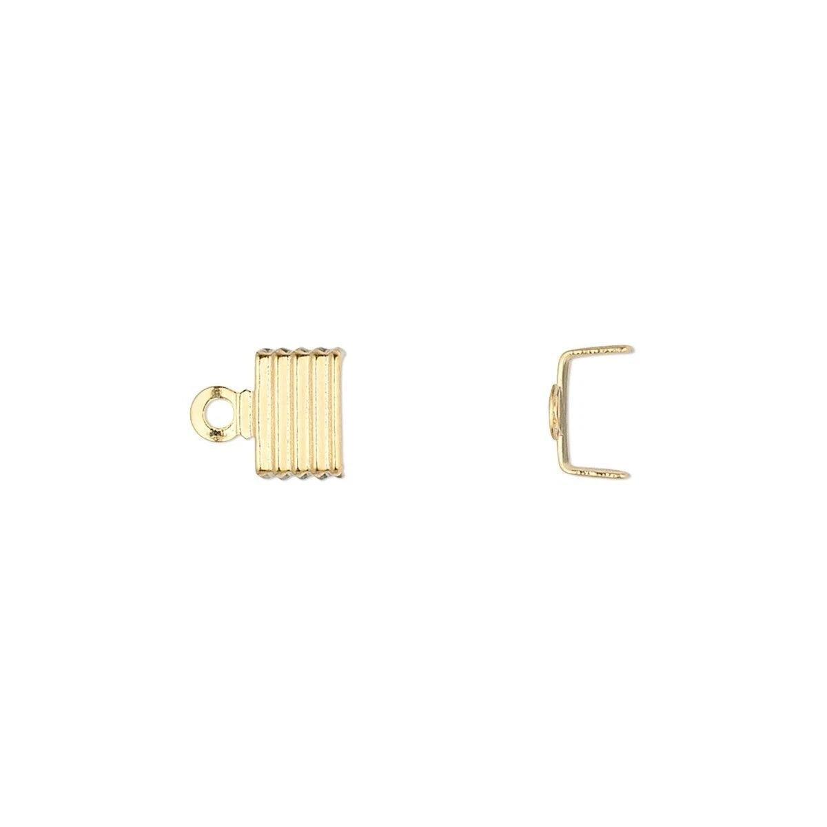 gold end caps