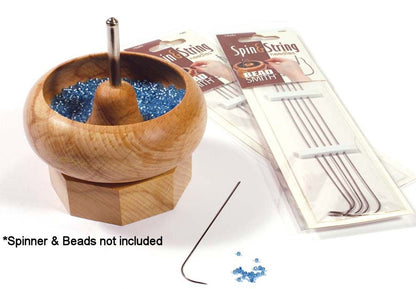 BeadSmith Large Curved Flexible Beading Needles for Bead Spinners