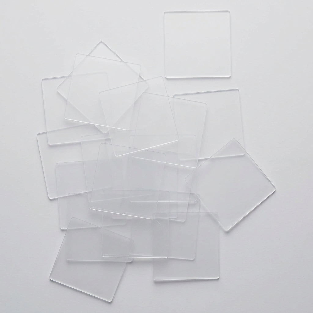 CLEAR GLASS SLIDES