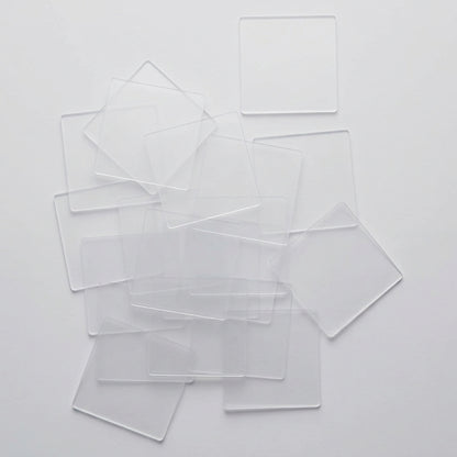 CLEAR GLASS SLIDES