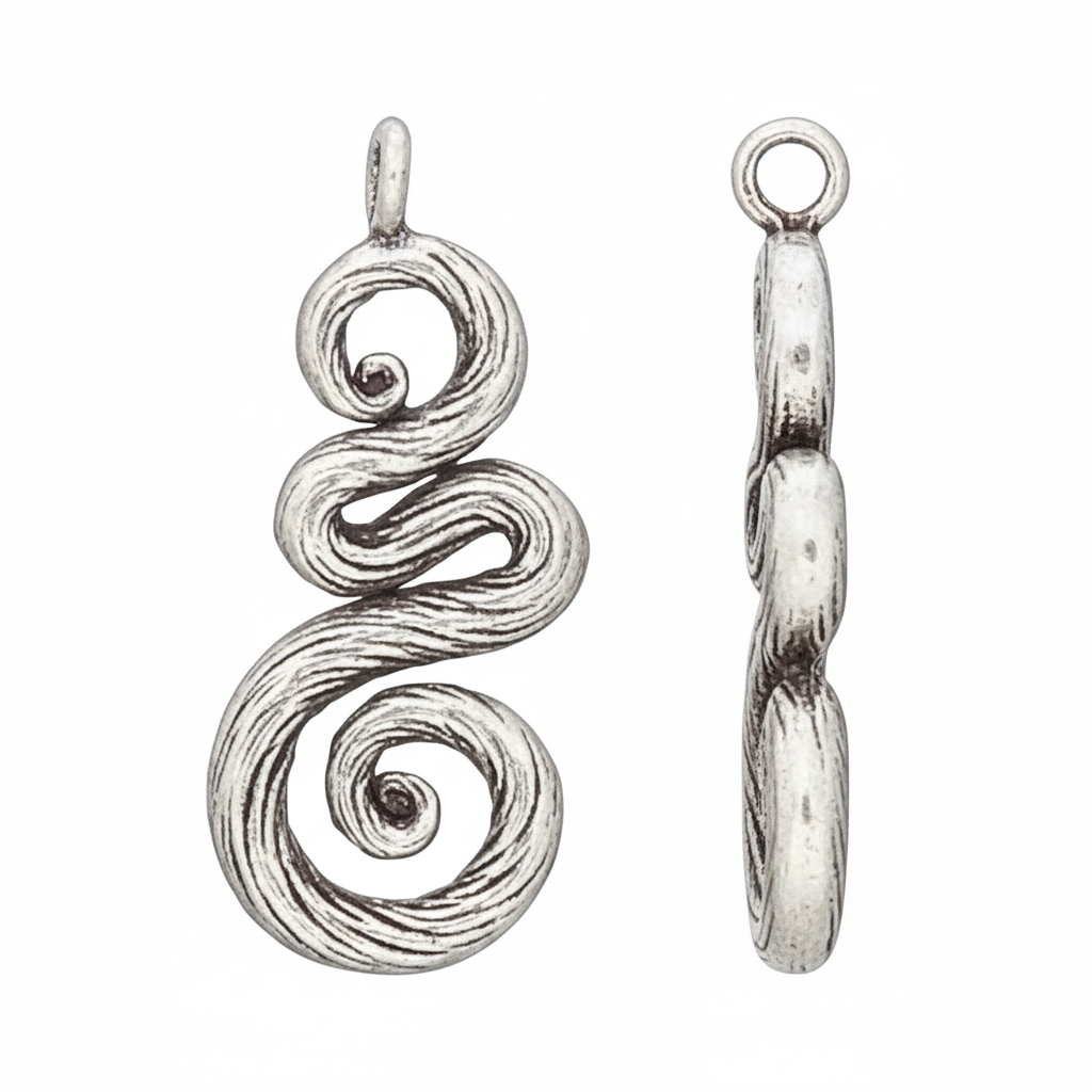 One sterling silver pendant