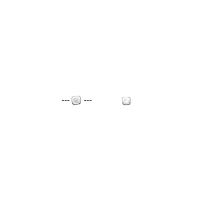 sterling cube beads