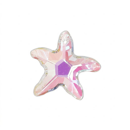 CRYSTAL STARFISH CHARM