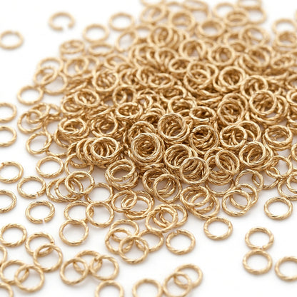 GOLD JUMP RINGS
