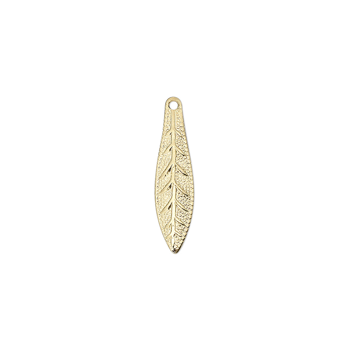 GOLD LEAF CHARM