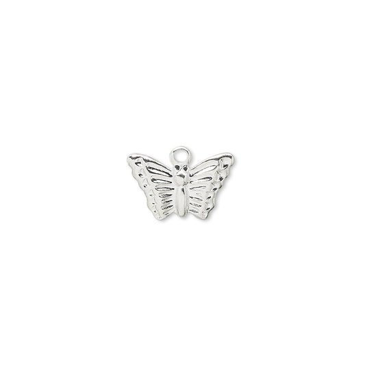silver butterfly