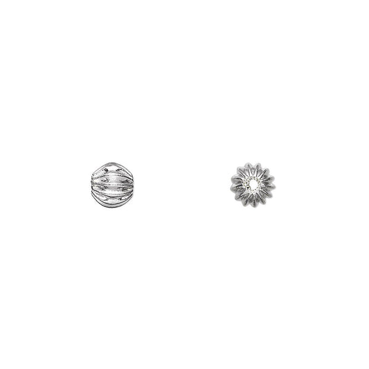 silver beads