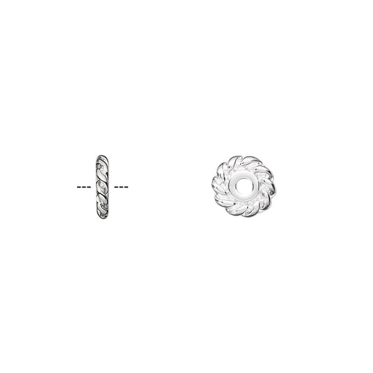 silver beads