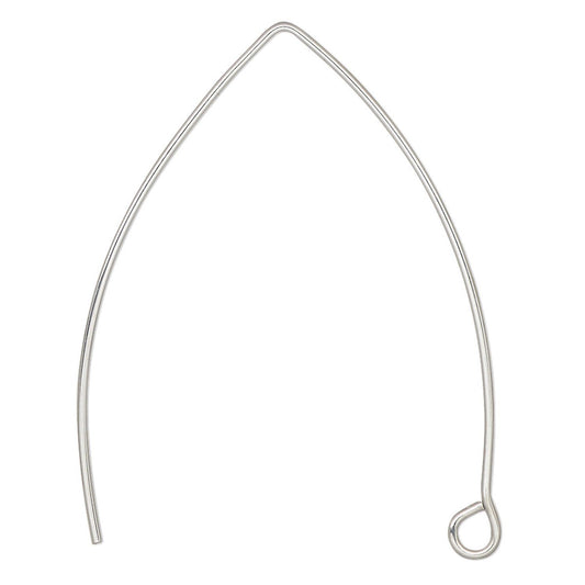 silver hoop earring