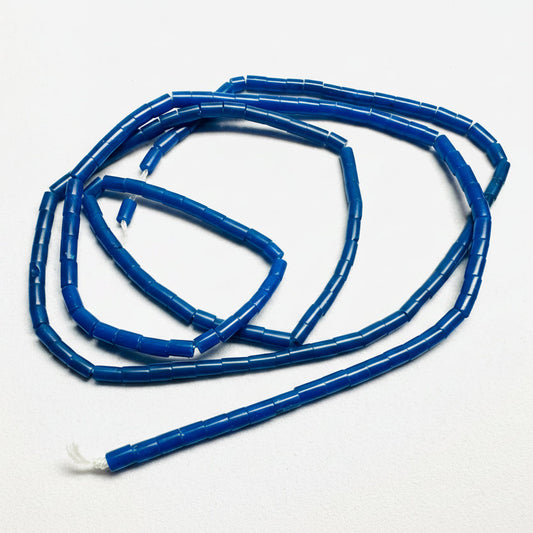Beads, "Lapis Lazuli" (Resin Imitation) Blue 2-3mm Heishi, 1 Strand