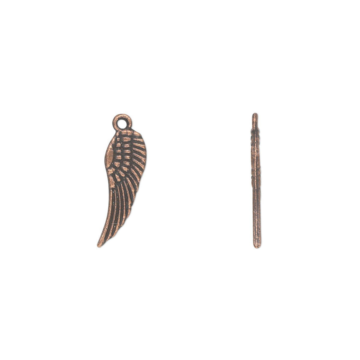 copper wing charms