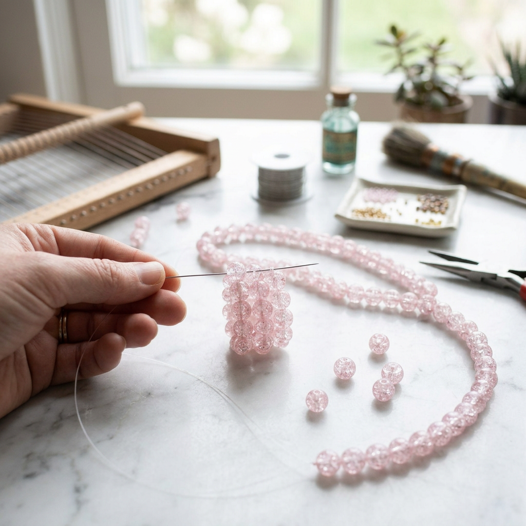 PINK BEADS