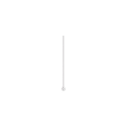 Silver Plated Brass Ball Head Pins 24 Gauge 3/4 Inch 1.5mm Ball – 100 pcs