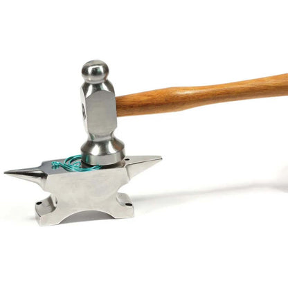 Beadsmith Desktop Horn Anvil for Wire Forming, 1 x 4 x 1 9/16 Inches - 1 pc