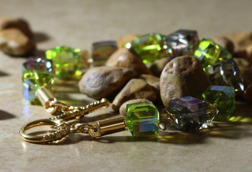Bead Bandit, 36 Gold Plated BeadSmith 4x8mm Bead Bandits End Caps to Hide Crimp Bead OR Knot