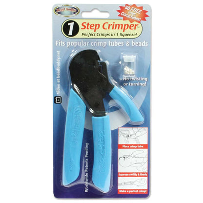 Bead Buddy One-Step Crimper with 50 2mm Crimp Tubes - 1 pc