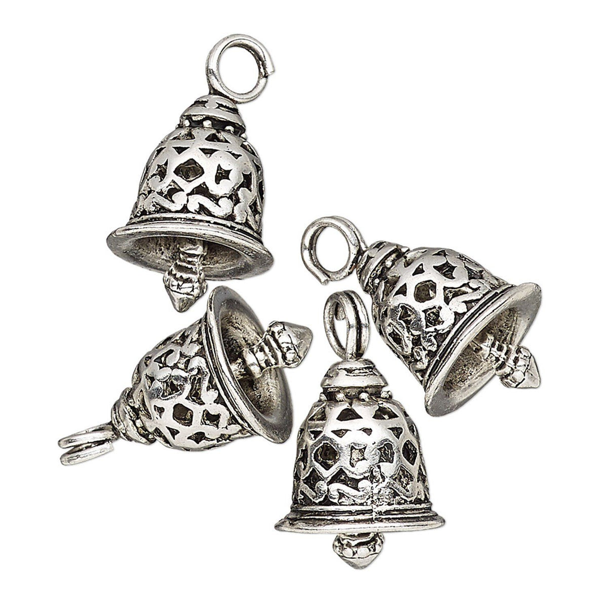 silver bell charms