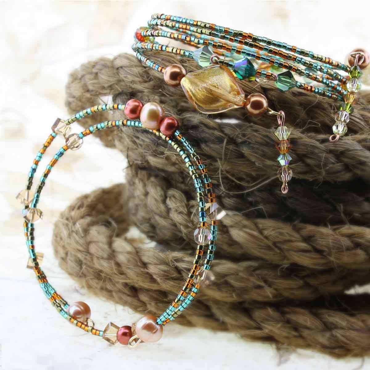 Gold Finished Stainless Steel Bracelet Memory Wire, 1-3/4 inch, 1 oz (approx. 60 Loops)