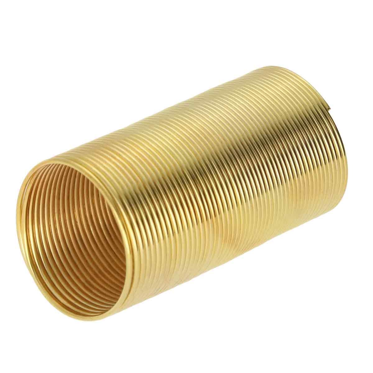 Beadsmith Gold Plated Ring Memory Wire 3/4", approx. 48 Loops
