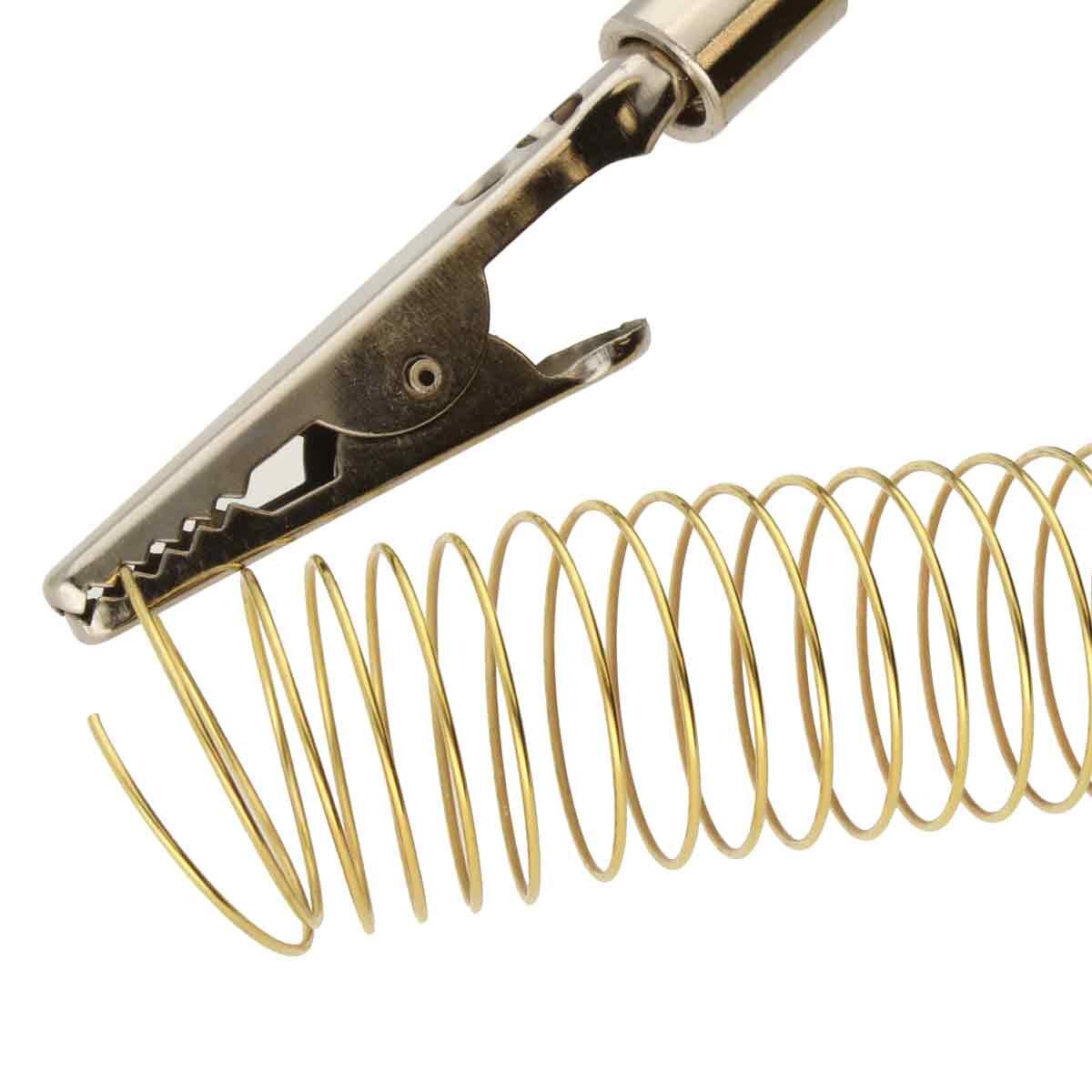 Beadsmith Gold Plated Ring Memory Wire 3/4", approx. 48 Loops