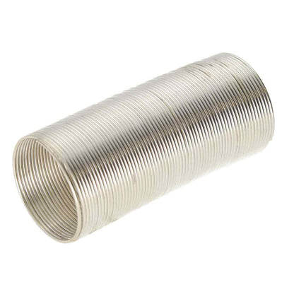 Beadsmith Silver Plated Memory Wire, Ring, 3/4 Inch, 22 Gauge, 48 Loops