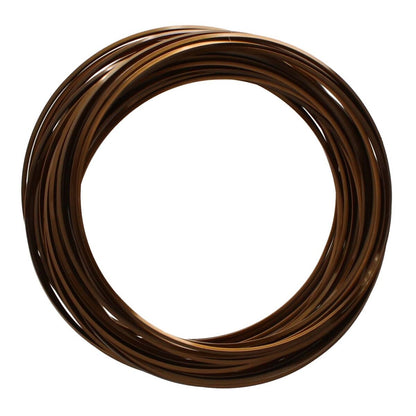 Beadsmith Vintage Bronze Square Wrapping Wire, 21 Gauge (1.02mm), 7 yd